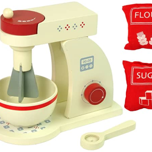 اسباب بازی همزن چوبی WOODEN MIXER PLAY SET کد WCF11_اسباب بازی